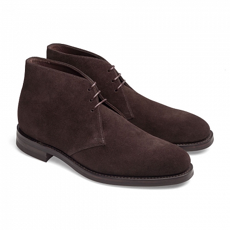 Loake Pimlico Dark Brown Suede Loake Pimlico Dark Brown Suede