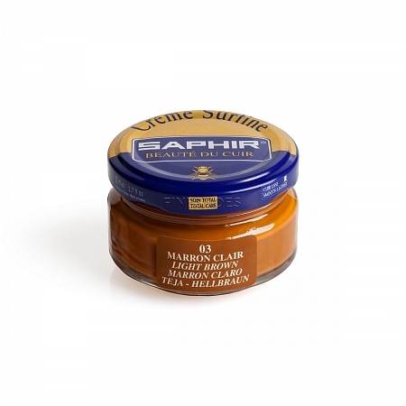 Saphir Creme Surfine Light Brown Saphir Creme Surfine Light Brown