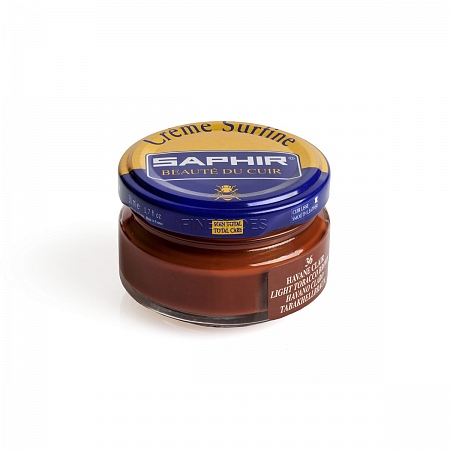 Saphir Creme Surfine Light Tobacco Brown Saphir Creme Surfine Light Tobacco Brown