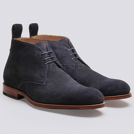 Grenson Marcus Navy Suede Grenson Marcus Navy Suede
