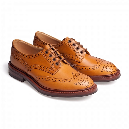 Tricker's Bourton Acorn Antique Rubber Sole Tricker's Bourton Acorn Antique Rubber Sole