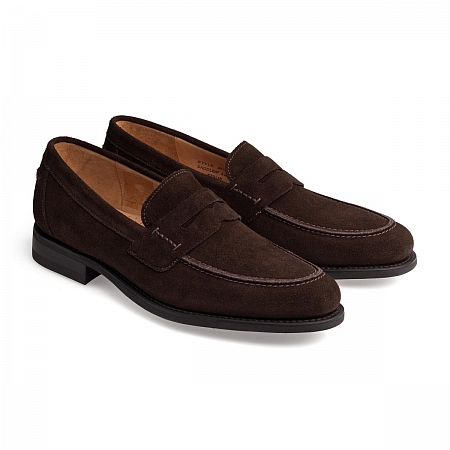 Loake 356 Dark Brown Suede