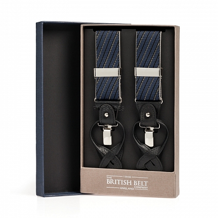 British Belt Lawson Navy British Belt Lawson Navy