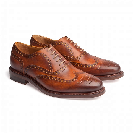 Полные броги Berwick 2817L Brown Patina Полные броги Berwick 2817L Brown Patina