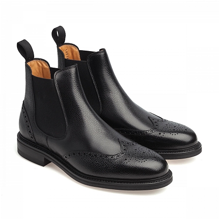 Челси броги Berwick 282D Black Grain Челси броги Berwick 282D Black Grain