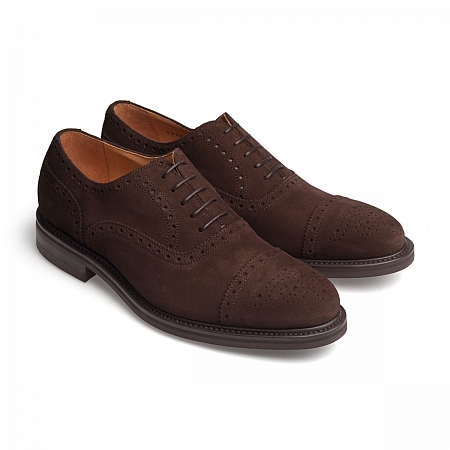 Полуброги Berwick 3182D Dark Brown Suede Полуброги Berwick 3182D Dark Brown Suede