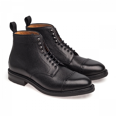 Дерби панчкэп Berwick 337 Black Grain Дерби панчкэп Berwick 337 Black Grain