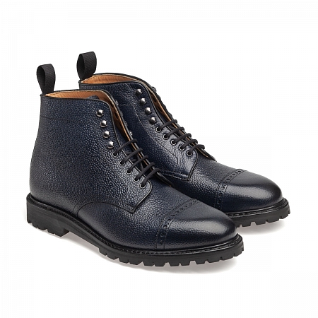 Дерби панчкэп Berwick 337V Navy Grain Дерби панчкэп Berwick 337V Navy Grain