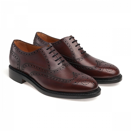 Полные броги Berwick 3818 Burgundy Saddle Полные броги Berwick 3818 Burgundy Saddle