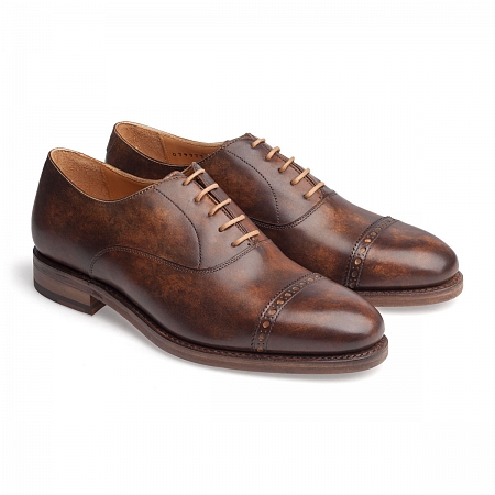 Оксфорды панчкэп Berwick 4311L Dark Brown Patina Оксфорды панчкэп Berwick 4311L Dark Brown Patina