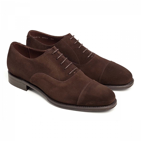 Оксфорды кэптое Berwick 6824 Dark Brown Suede Оксфорды кэптое Berwick 6824 Dark Brown Suede