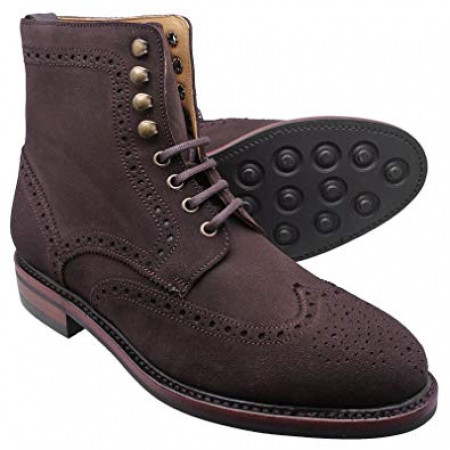 Полные броги Berwick 322 Brown Suede Полные броги Berwick 322 Brown Suede