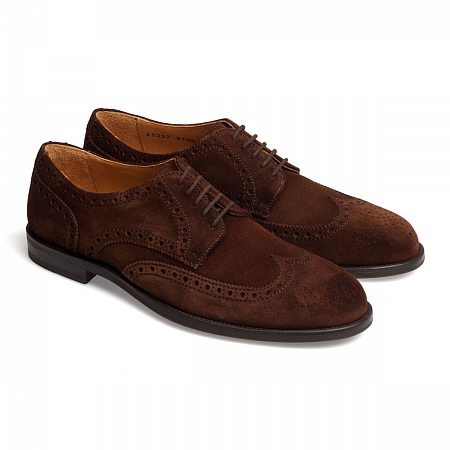 Полные броги Berwick 5150 Dark Brown Suede Полные броги Berwick 5150 Dark Brown Suede