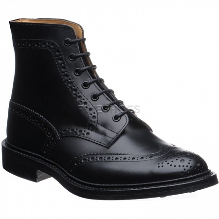 Tricker's Stow Black Rubber Sole Tricker's Stow Black Rubber Sole