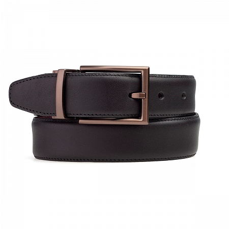 British Belt Falcon Black/Merlot British Belt Falcon Black/Merlot