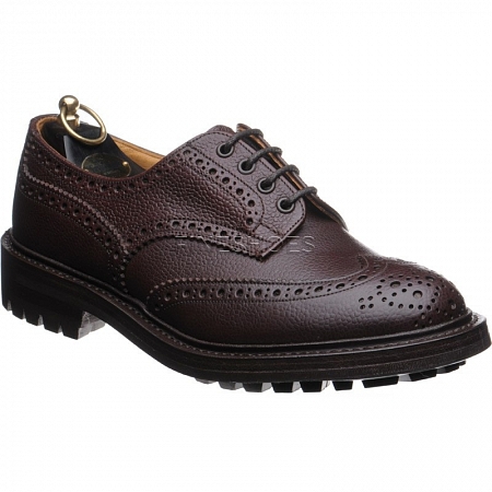 Tricker's Ilkley Brown Zug Grain Rubber Sole Tricker's Ilkley Brown Zug Grain Rubber Sole