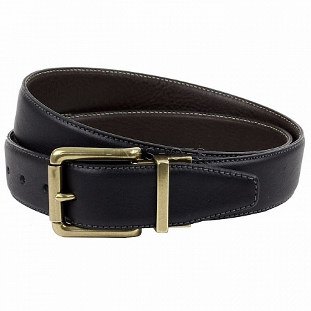British Belt Gunthorpe Black/Brown British Belt Gunthorpe Black/Brown