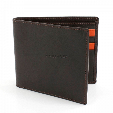 British Belt Kingston Be Fold Wallet Brown/Orange British Belt Kingston Be Fold Wallet Brown/Orange