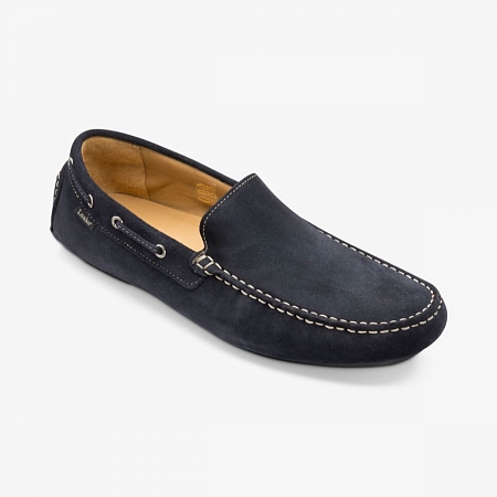Loake Donington Navy Suede
