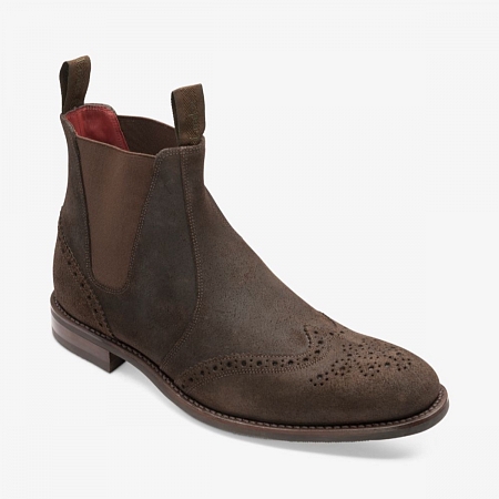 Loake Hoskins Dark Brown Suede Loake Hoskins Dark Brown Suede