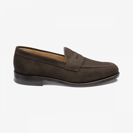 Loake Imperial Dark Brown Suede Loake Imperial Dark Brown Suede