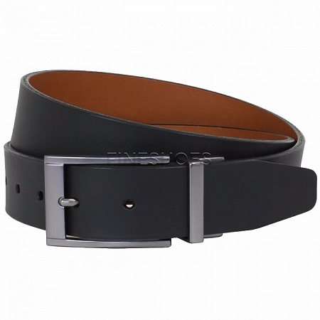 British Belt Ridlington Black/Tan British Belt Ridlington Black/Tan