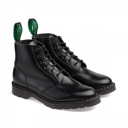 Solovair 6 Eye Astronaut Black Solovair 6 Eye Astronaut Black