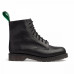Solovair 8 Eye Derby Black Grain Solovair 8 Eye Derby Black Grain