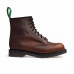 Solovair 8 Eye Derby Brown Grain Solovair 8 Eye Derby Brown Grain