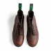 Solovair 8 Eye Derby Brown Grain Solovair 8 Eye Derby Brown Grain