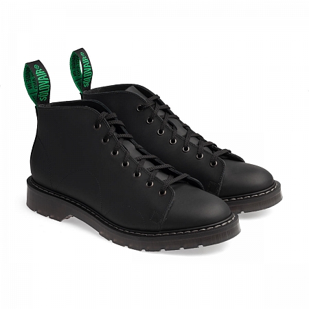 Solovair Monkey Boot Black Greasy Solovair Monkey Boot Black Greasy