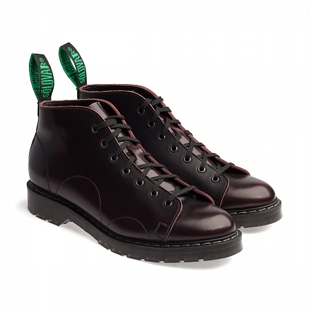 Solovair Monkey Boot Burgundy Solovair Monkey Boot Burgundy