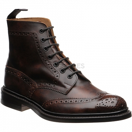 Tricker's Stow Dark Brown Rubber Sole Tricker's Stow Dark Brown Rubber Sole